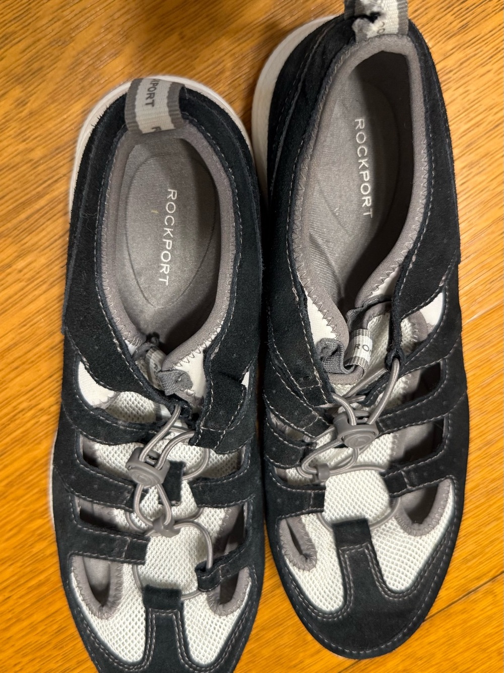 Rockport Blue and Black Casual Slide Sandal
